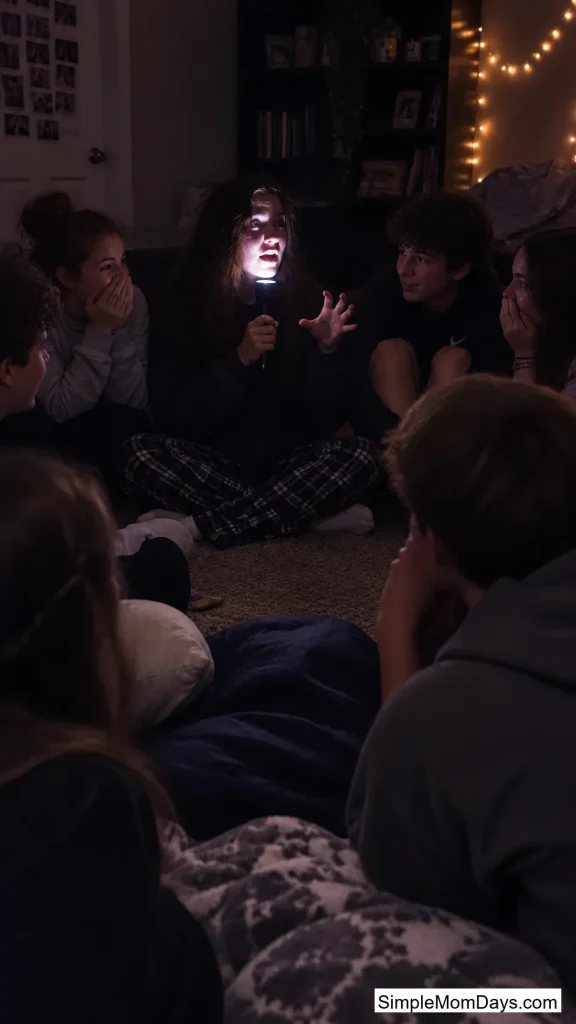 Pass-the-Flashlight Ghost Story