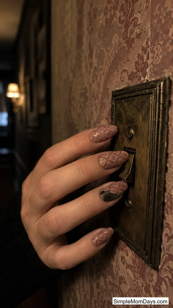 Peeling Victorian Wallpaper