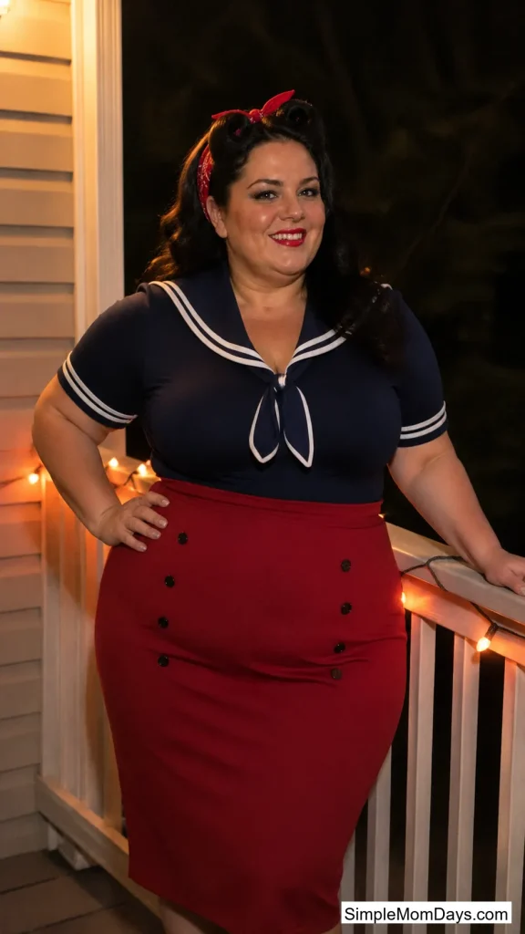 Pin-Up Sailor Girl