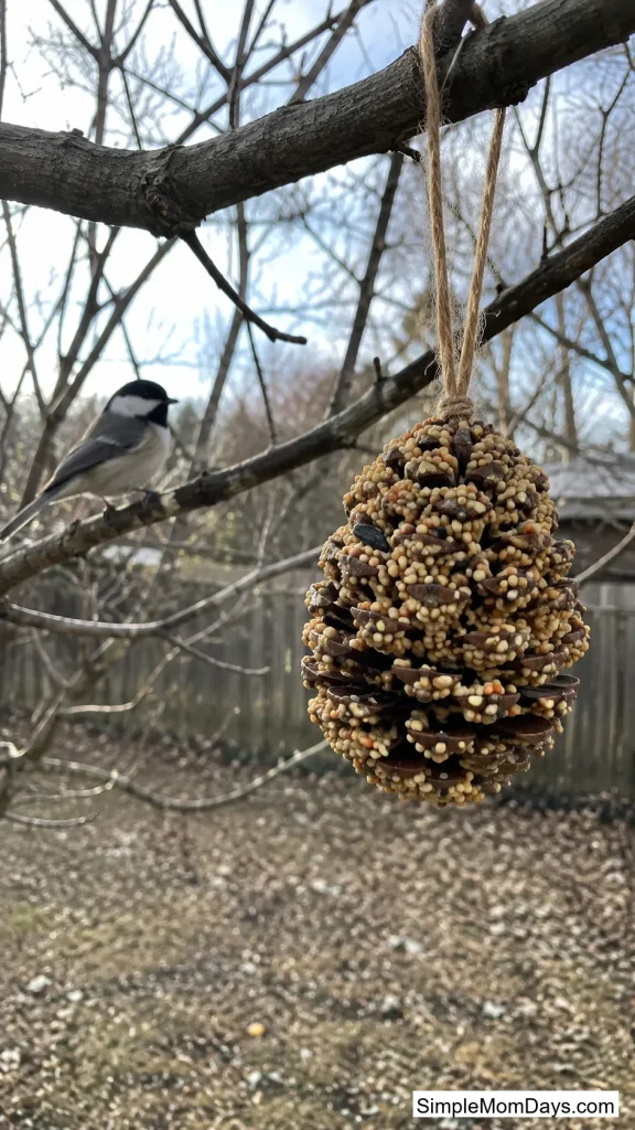 Pine Cone Bird Feeders