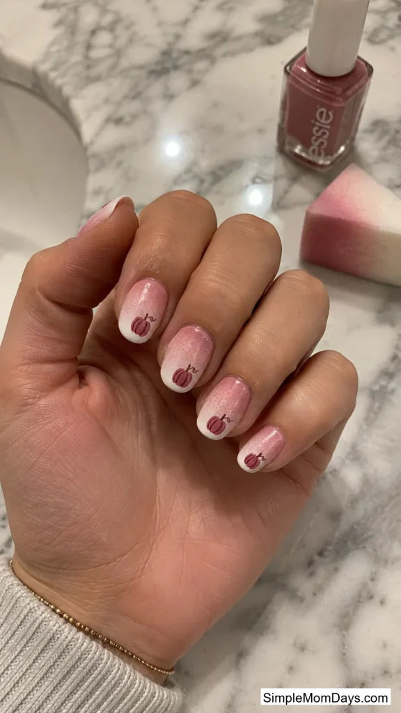Pink Gradient Pumpkins