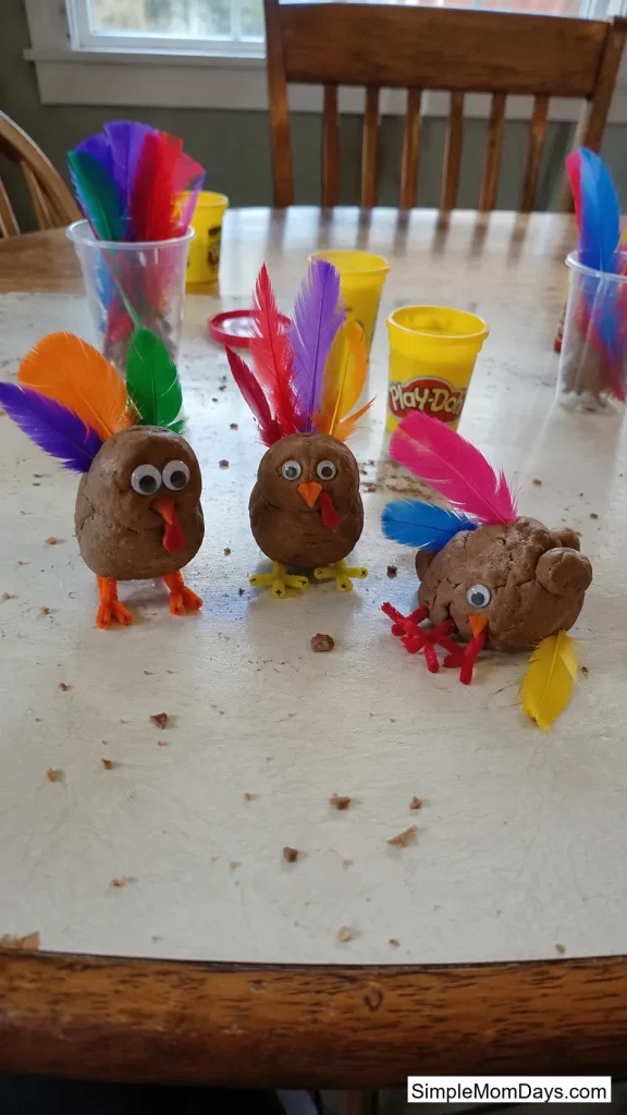 Playdough Turkey Station