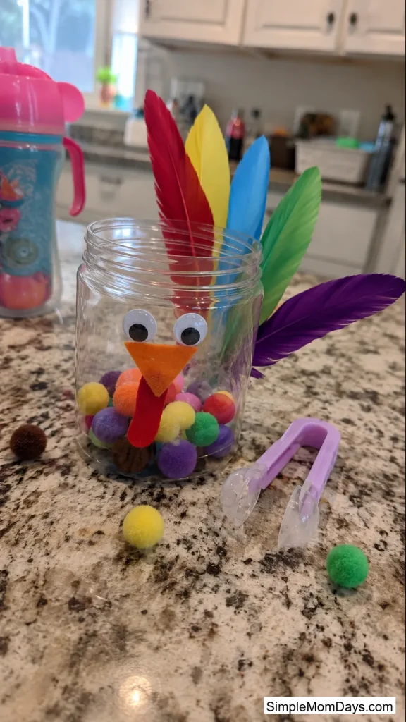 Pom Pom Turkey Jar
