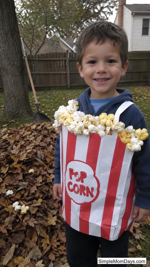 Popcorn That Escaped Mid-Popping