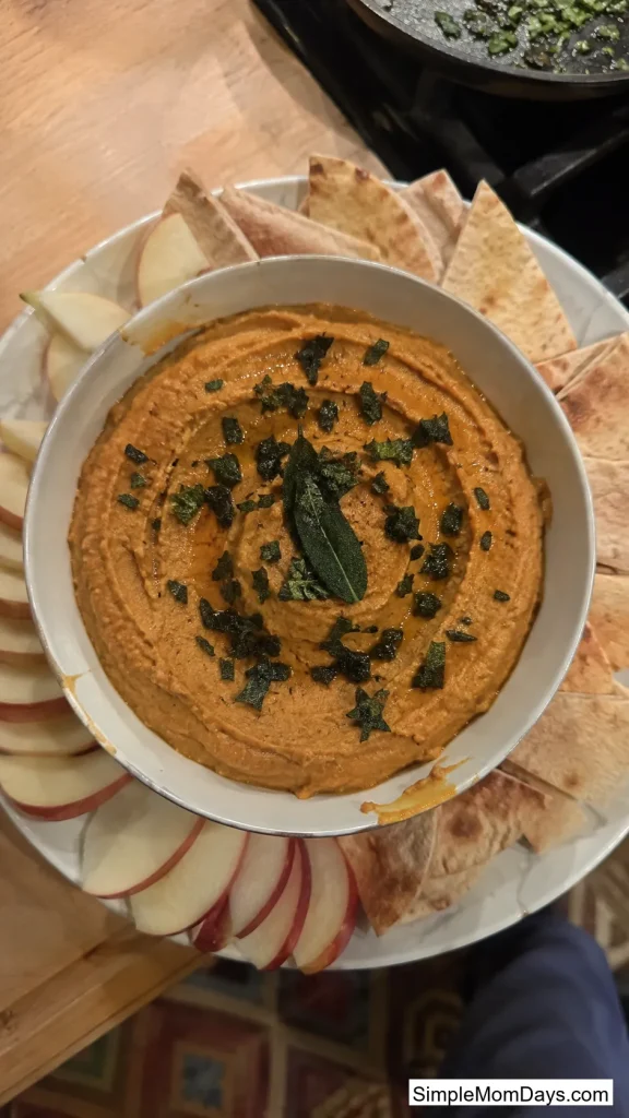 Pumpkin Sage Hummus