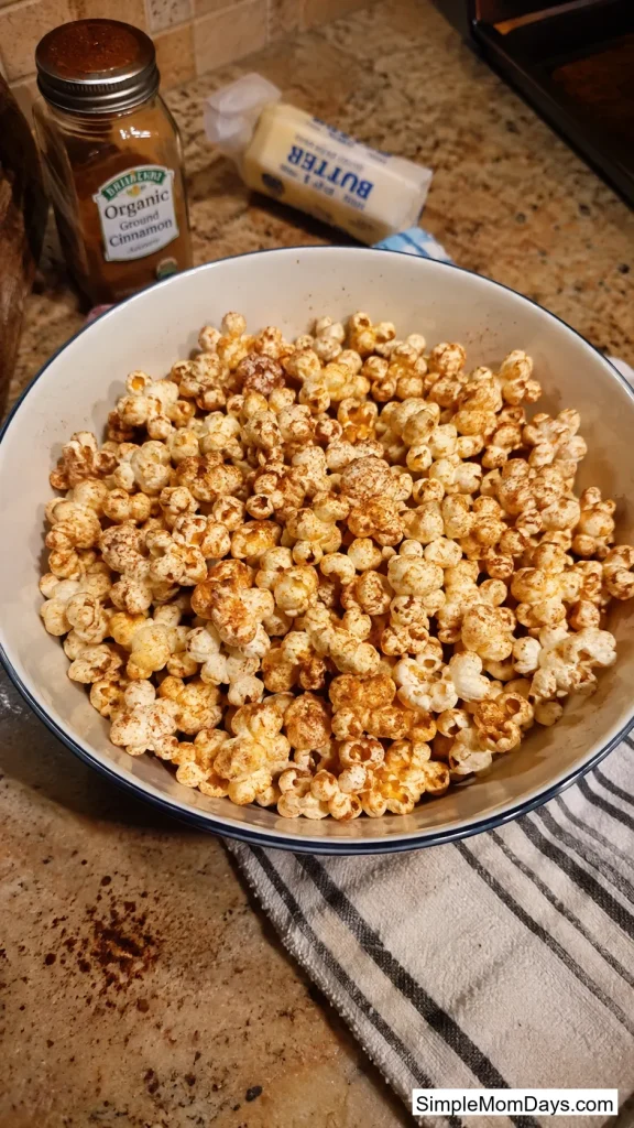 Pumpkin Spice Popcorn