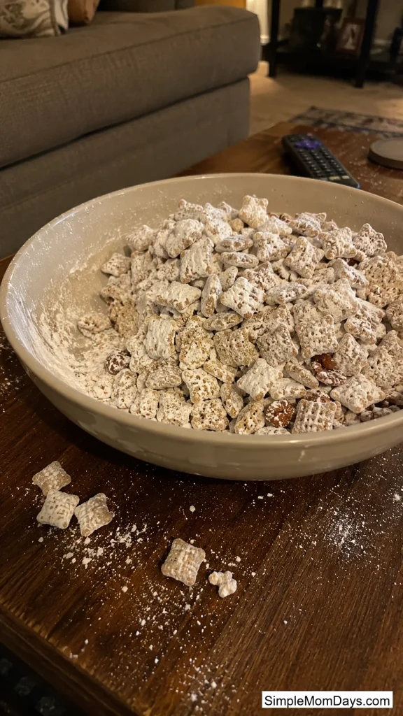 Pumpkin Spice Puppy Chow