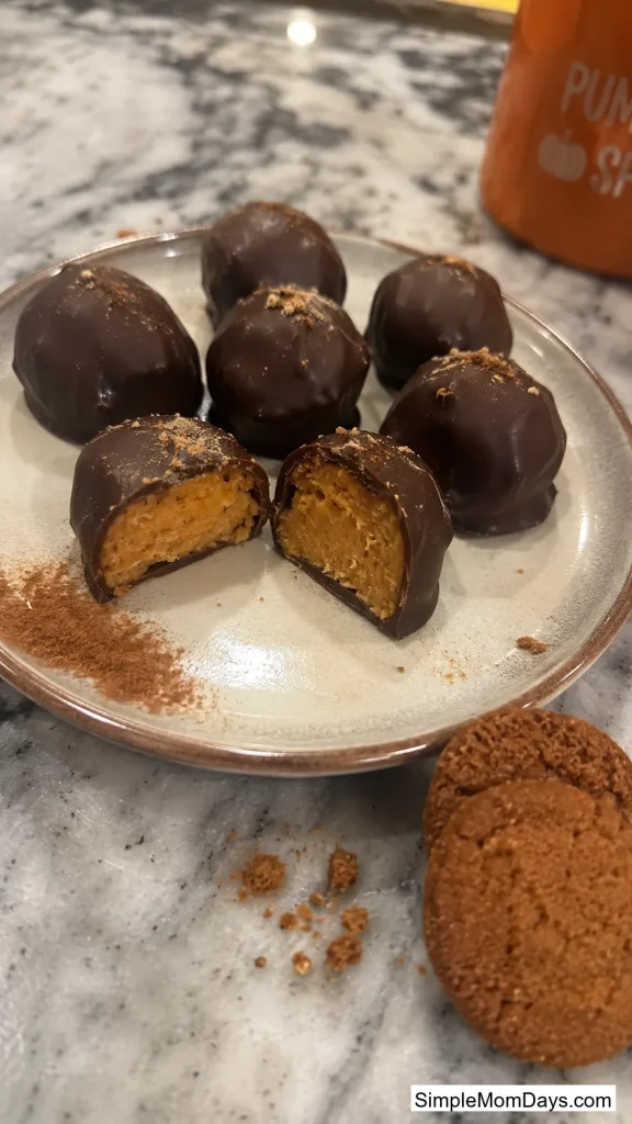 Pumpkin Spice Truffles