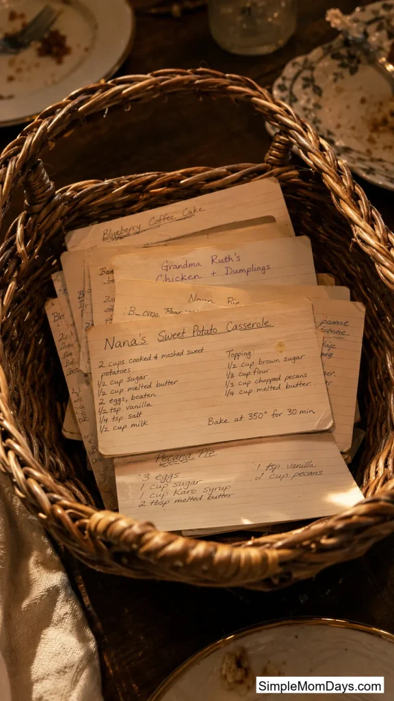 Recipe Card Swap Favors