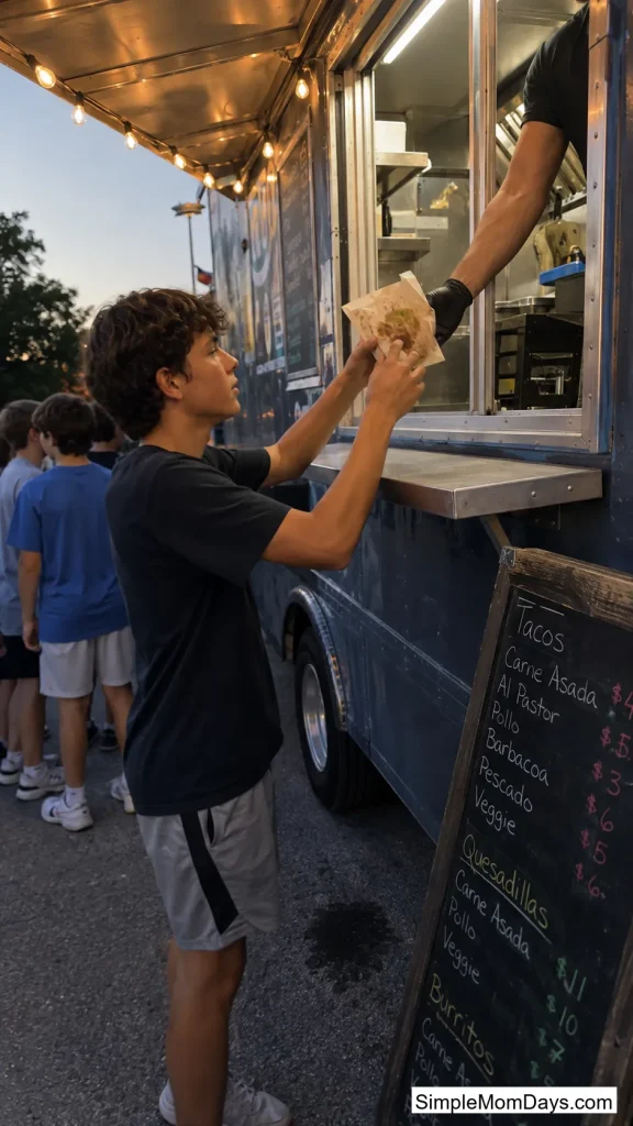 Rented Food Truck