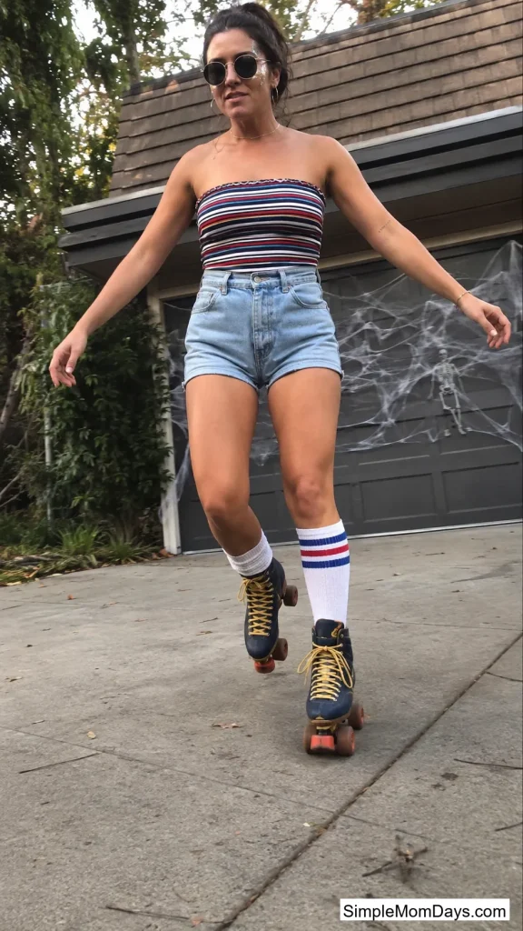 Retro Roller Disco Skater