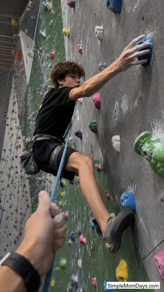 Rock Climbing Gym Session