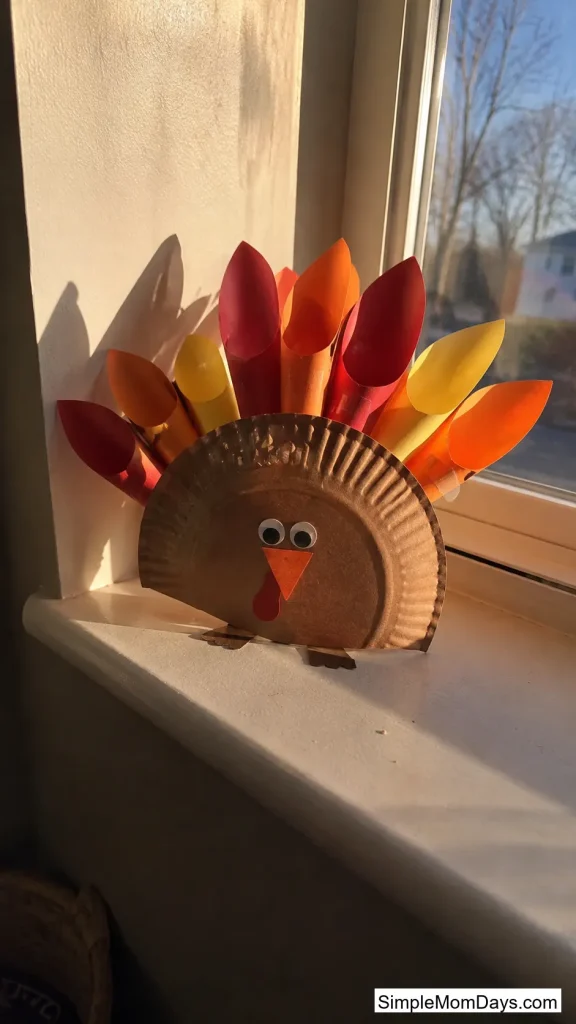 Rolled-Cone Feather Fan