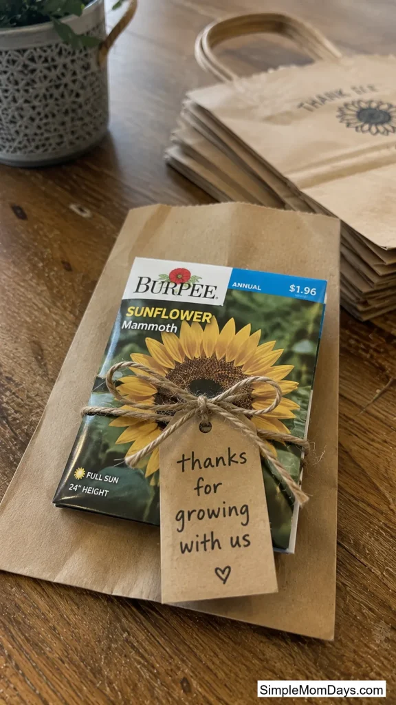 Seed Packet Thank-Yous