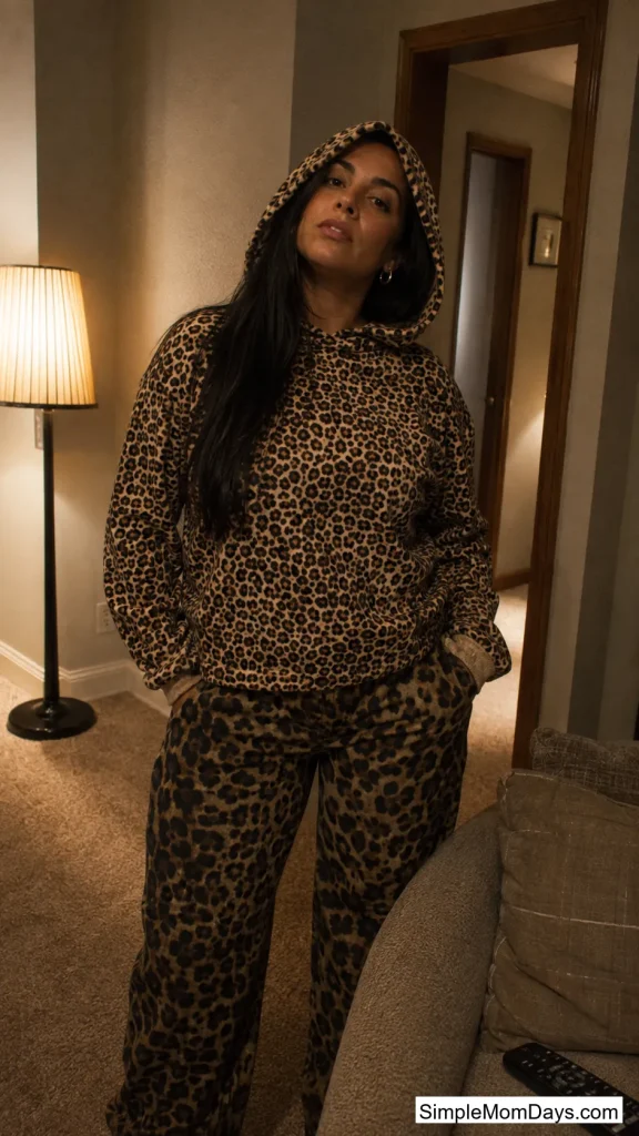 Shania Twain's Leopard Set