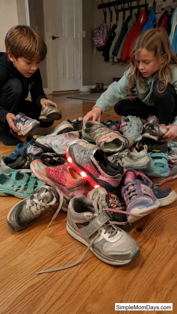 Shoe Pile Scramble