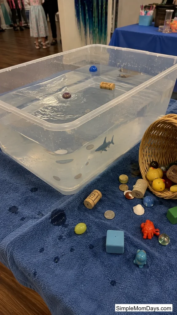 Sink or Float Science Table