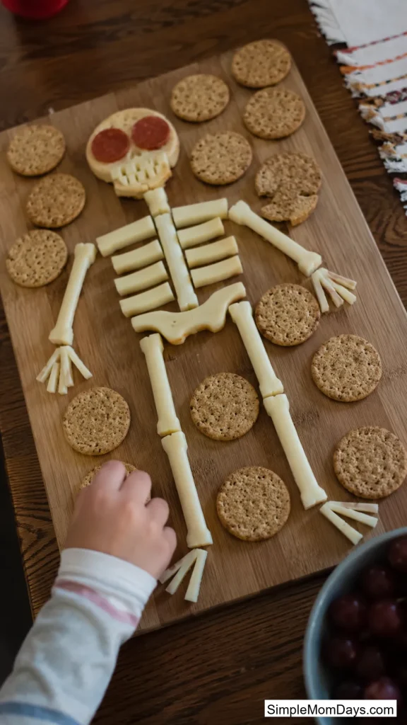 Skeleton Bones Snack Board