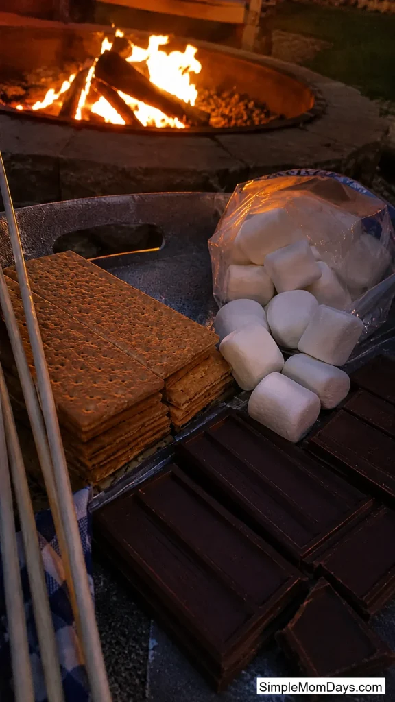 S'mores Fire Pit Bar