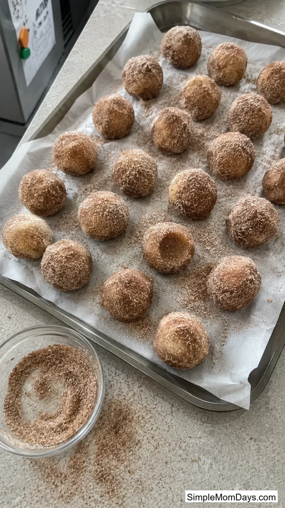 Snickerdoodle Cheesecake Truffles