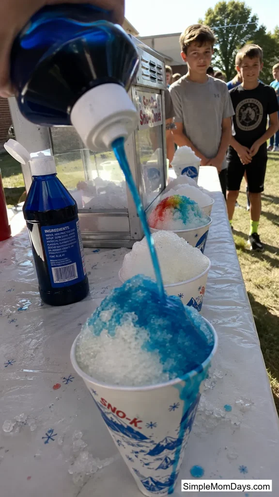 Snow Cone Send-Off
