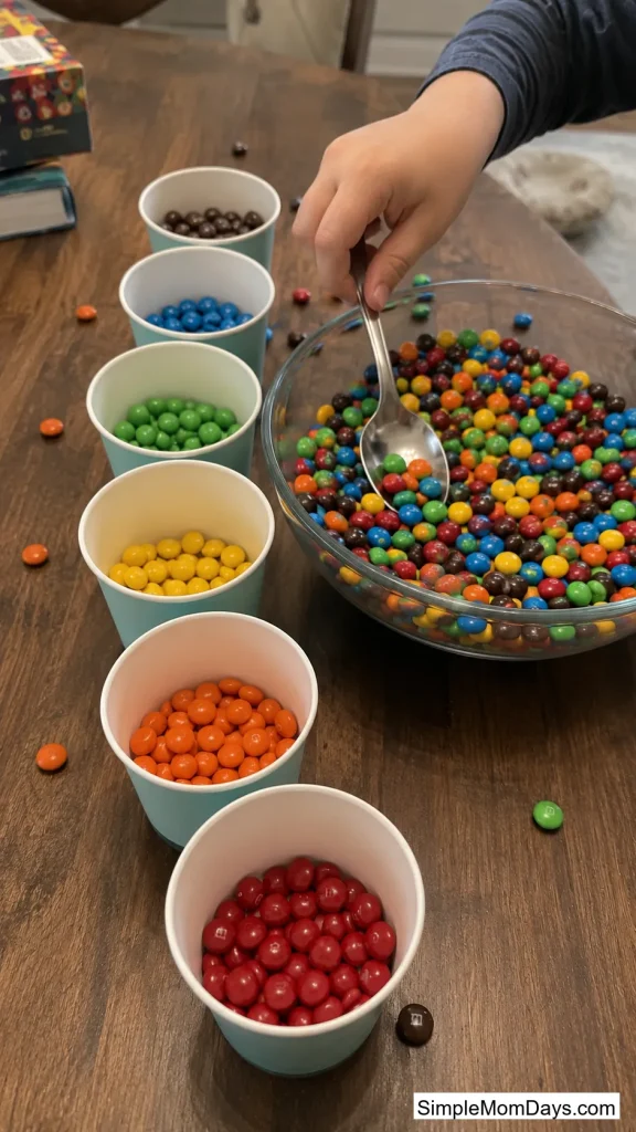 Sort the Skittles Relay