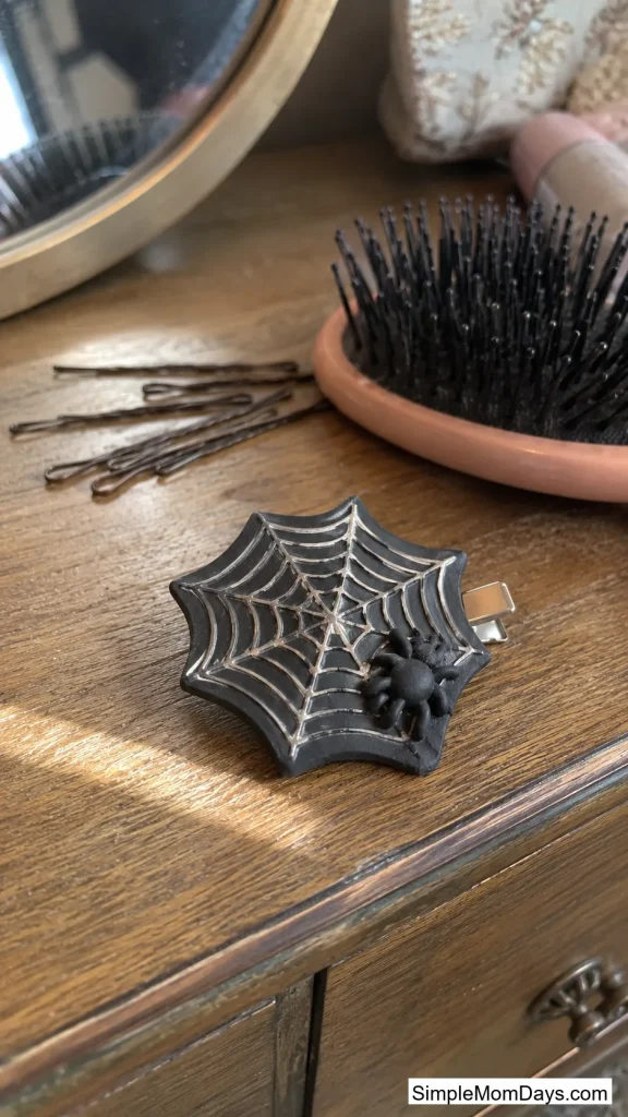 Spiderweb Hair Clips