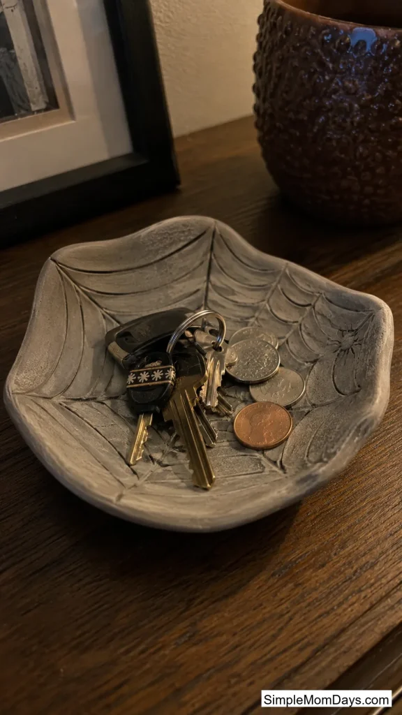 Spiderweb-Rim Trinket Dish