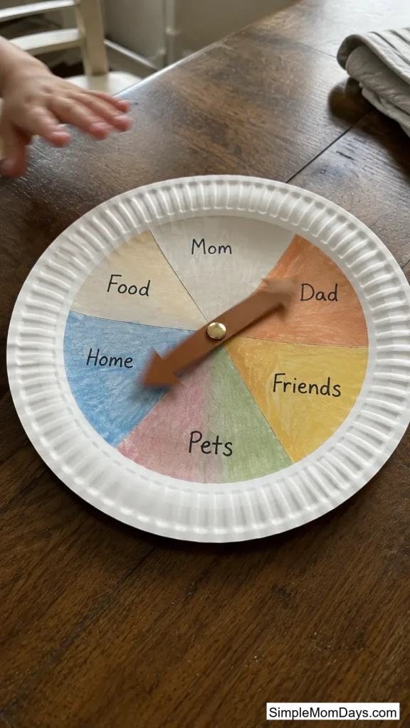 Spin-the-Gratitude Wheel
