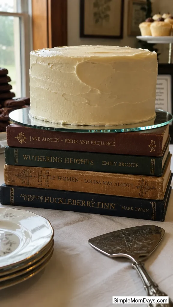 Stacked Cake Plate Library
