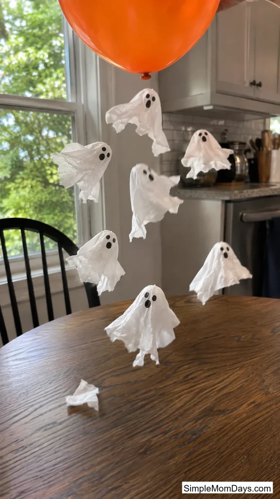 Static Electricity Floating Ghosts