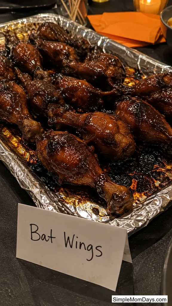 Sticky Bat Wing Drumsticks
