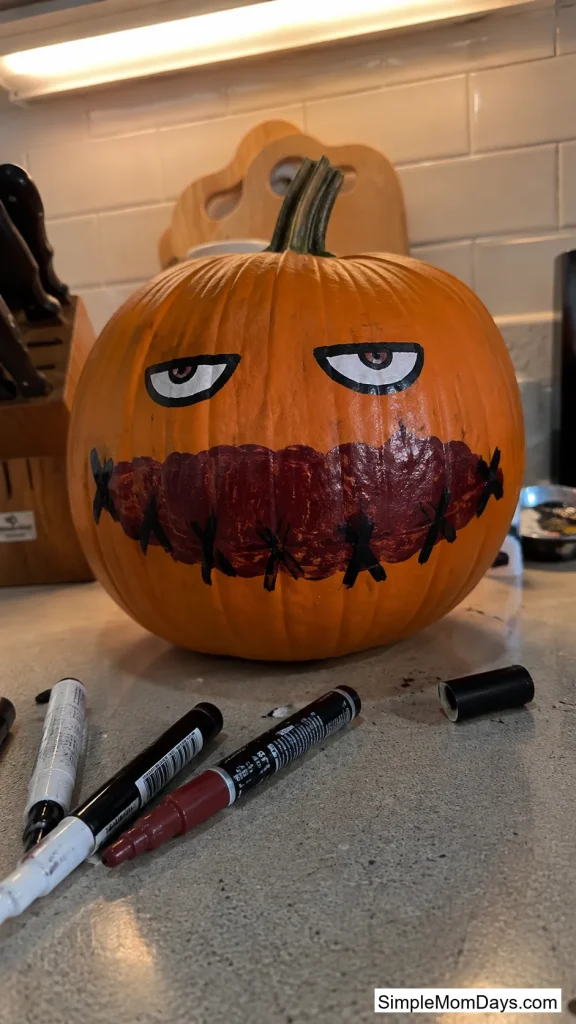 Stitched-Shut Grin