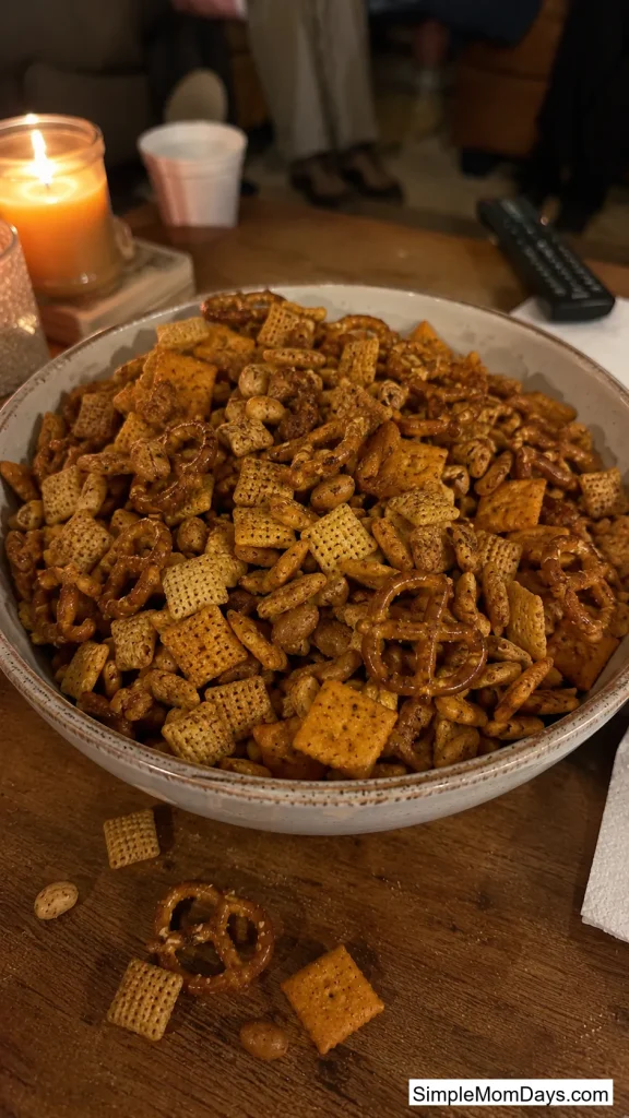 Sweet and Spicy Snack Mix
