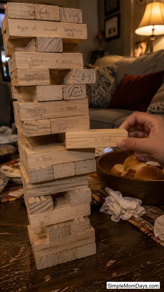Thankful Jenga