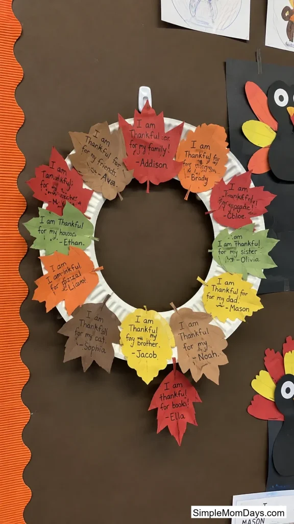 Thankful Leaf Wreath