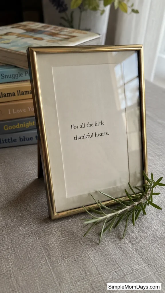 The Dedication Page Frame