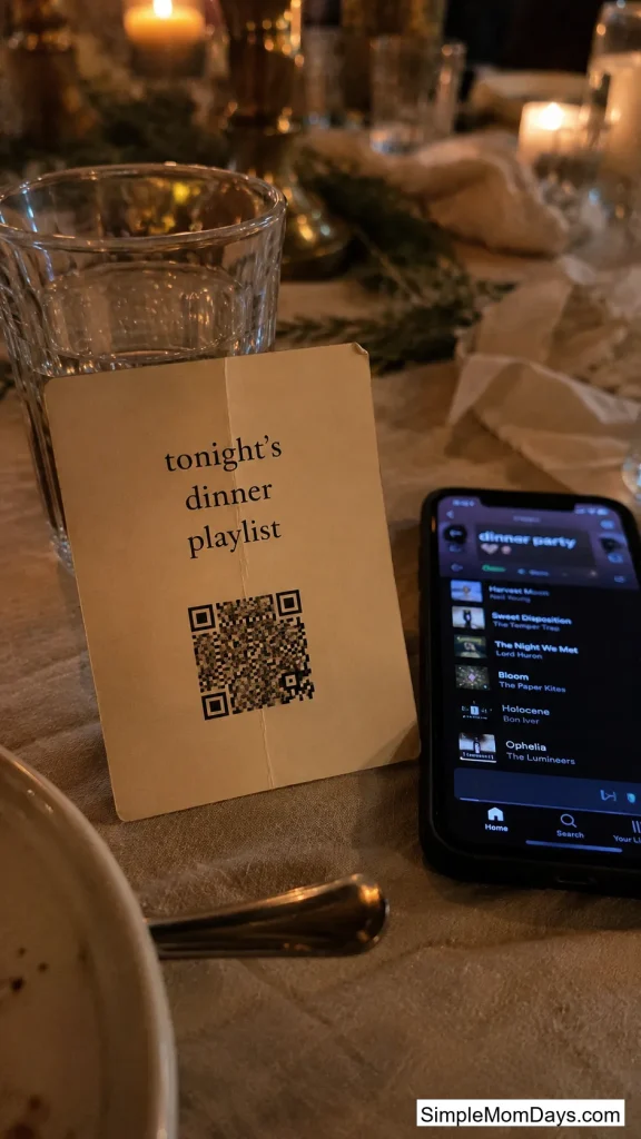 The Dinner Playlist Card