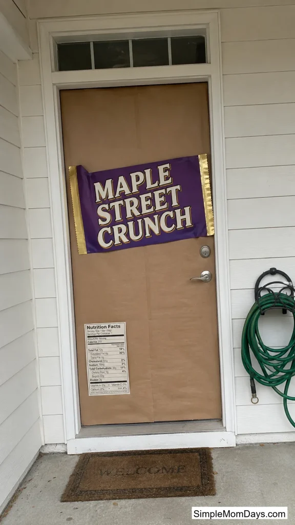 The Giant Candy Bar Door