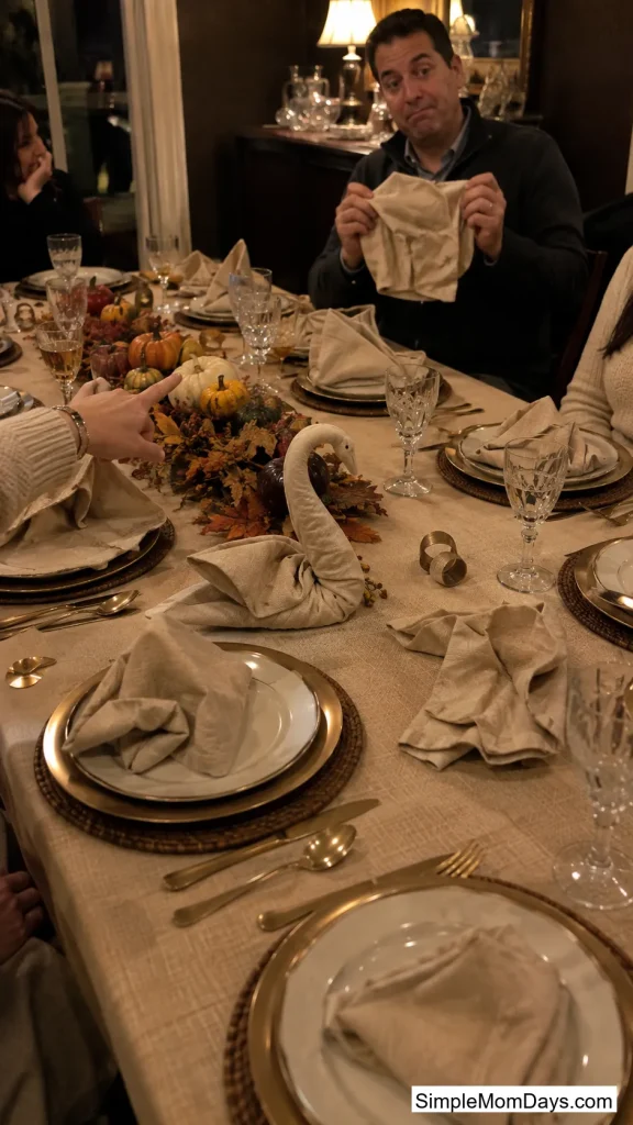 The Great Napkin Fold-Off