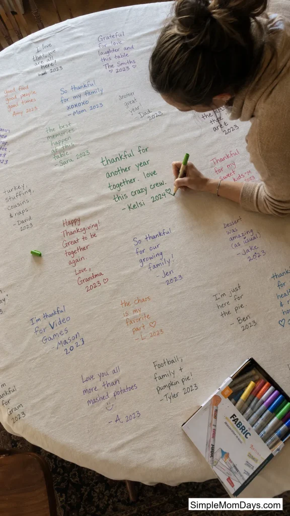 The Thankful Tablecloth