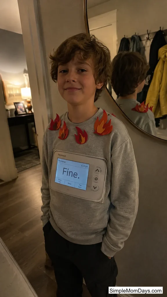 The Thermostat Set to "Fine."
