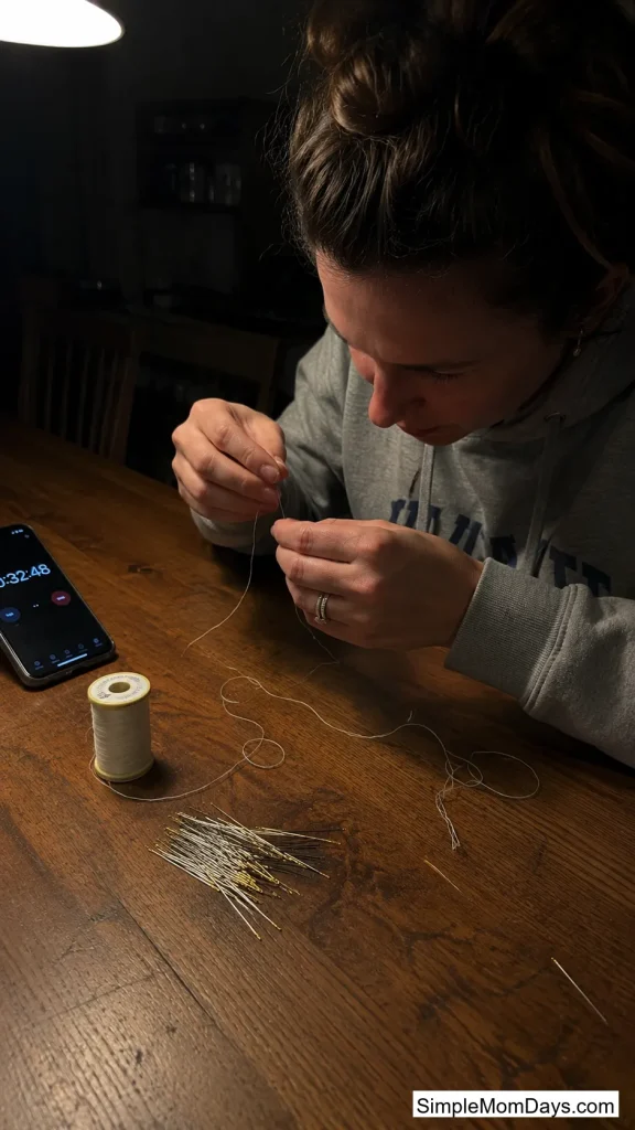 Threading Needle Sprint
