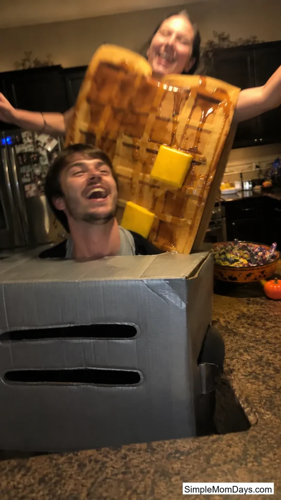 Toaster and Waffle