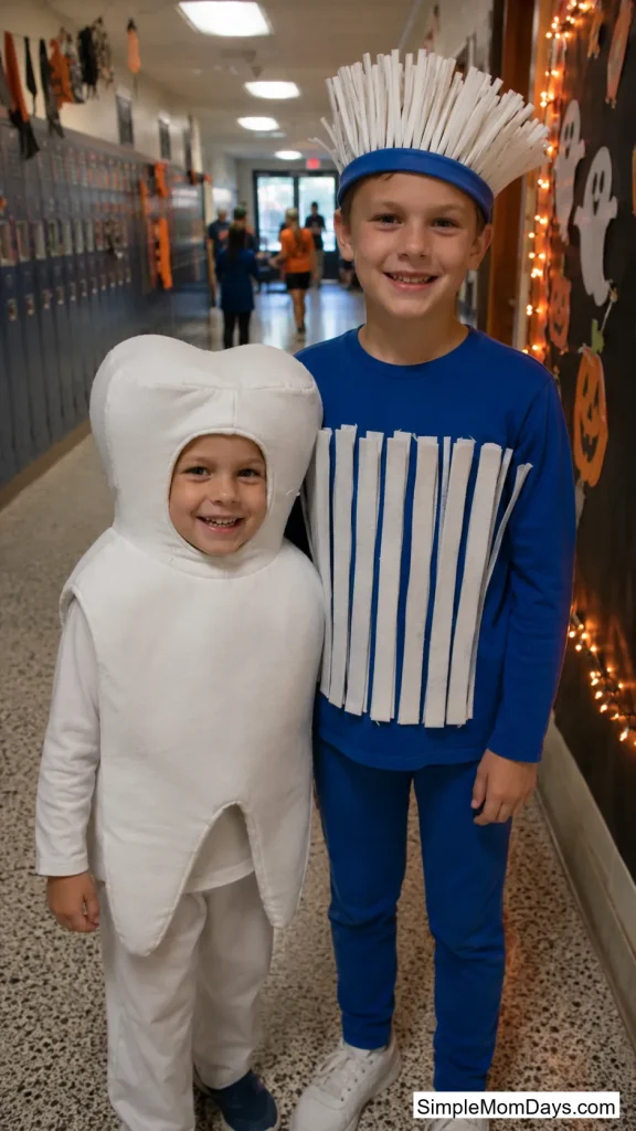 Tooth and Toothbrush