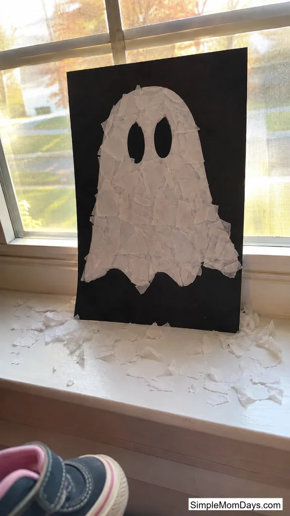 Torn Paper Ghosts