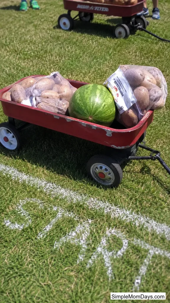 Tractor Pull with Wagons