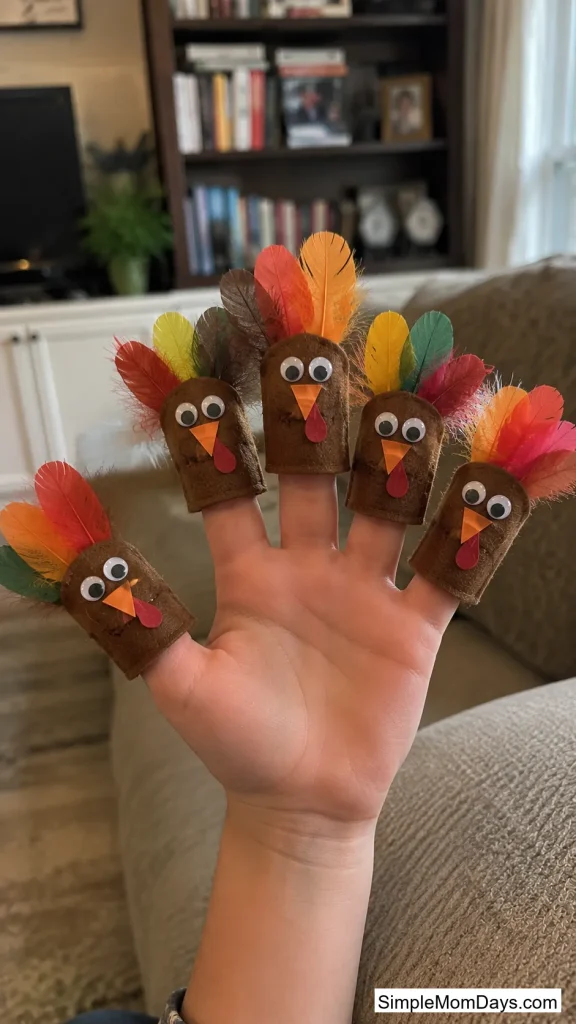 Turkey Finger Puppets