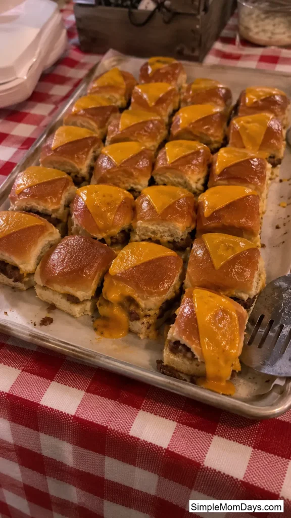 Turkey and Cheese Barn Sliders