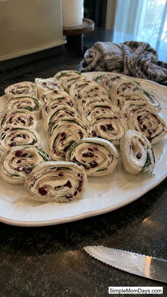Turkey and Cranberry Pinwheels